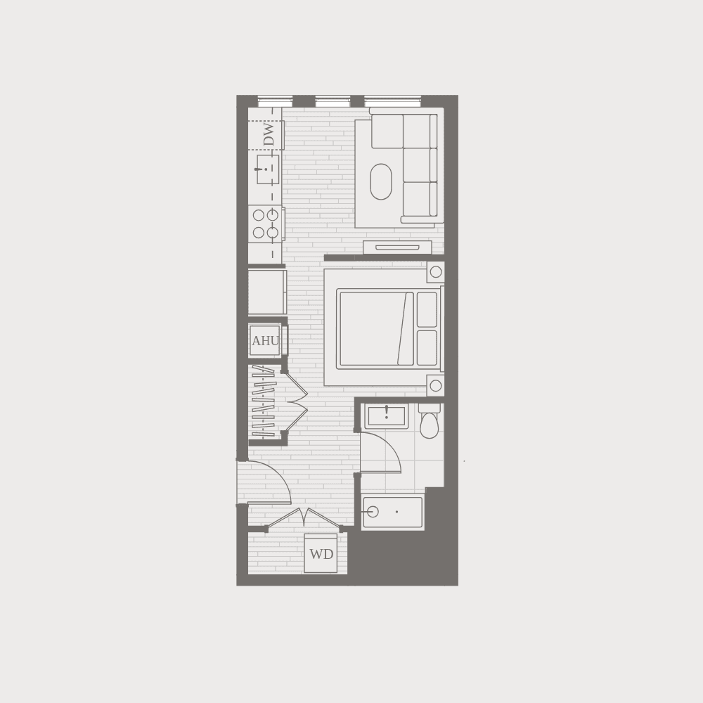 Residence floor plant